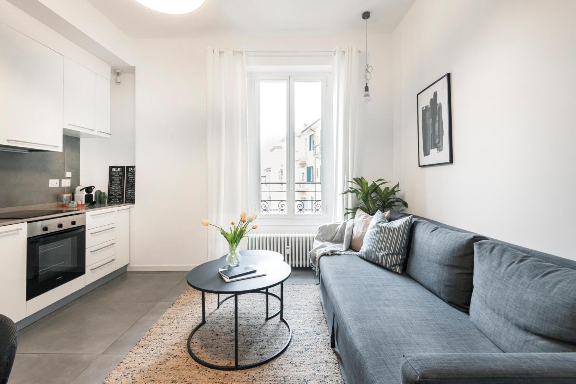 New Flat Fully Furnished In P.Ta Romana Milan Luaran gambar