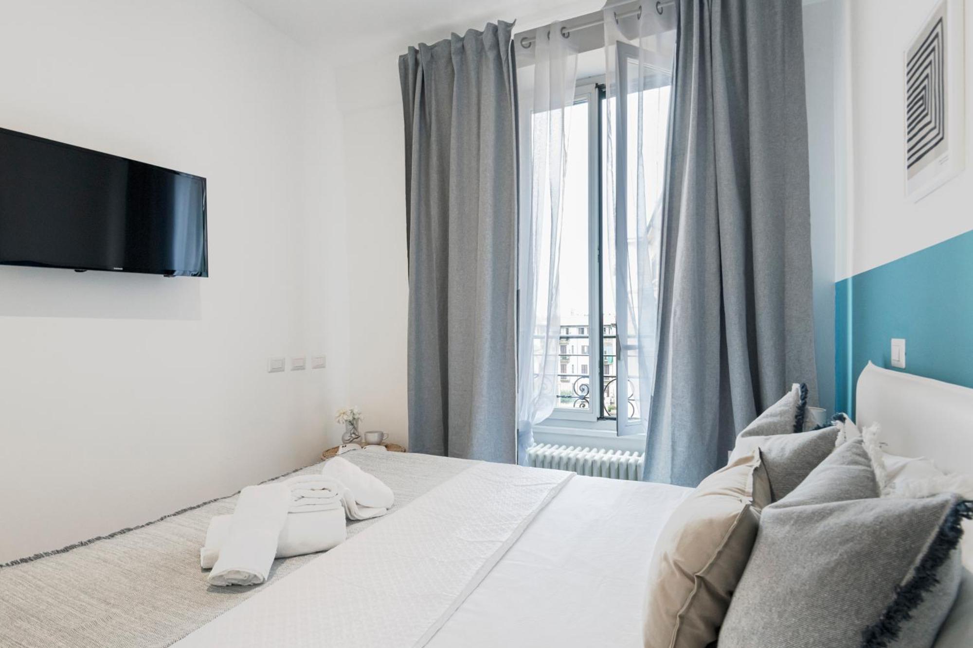 New Flat Fully Furnished In P.Ta Romana Milan Luaran gambar