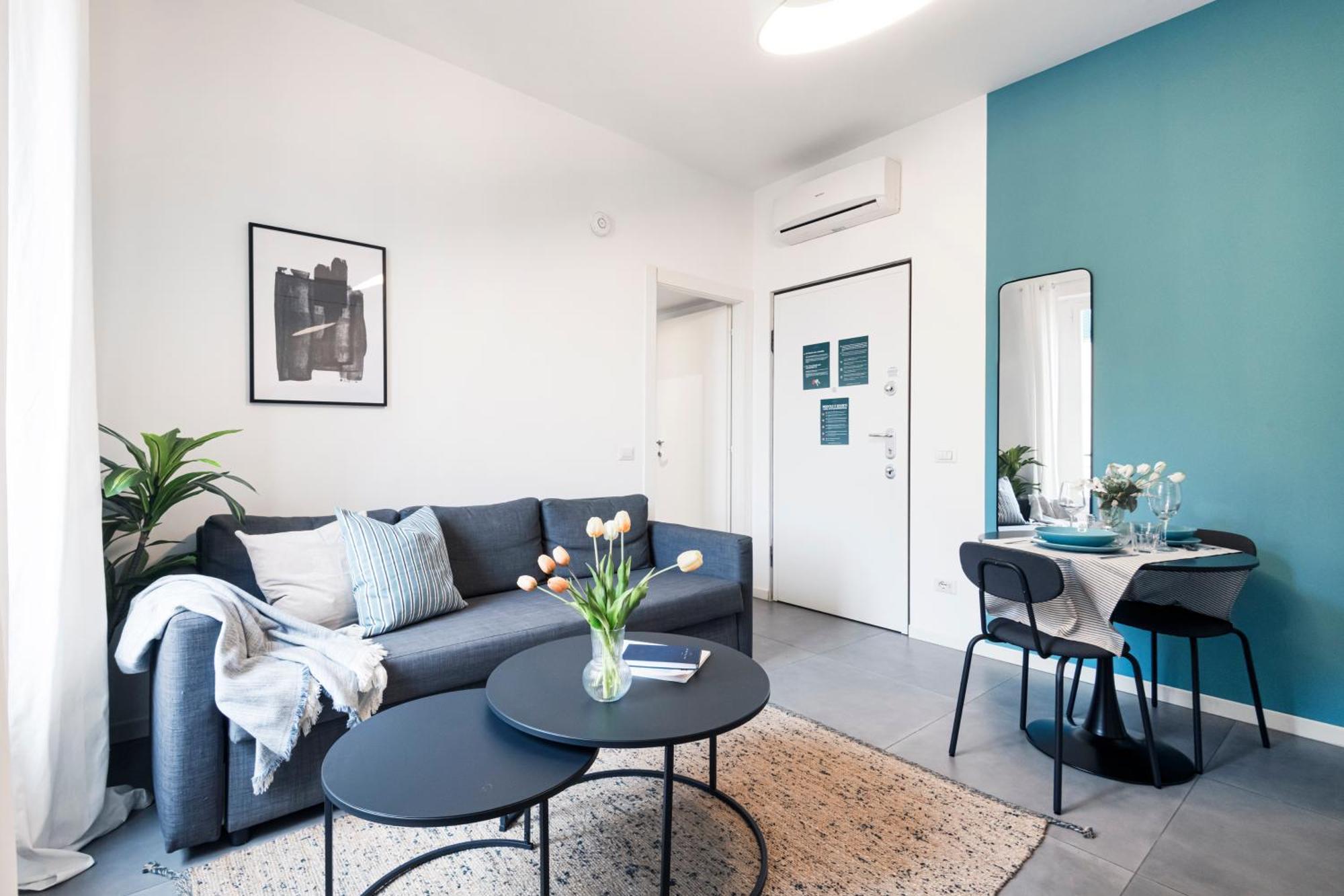 New Flat Fully Furnished In P.Ta Romana Milan Luaran gambar
